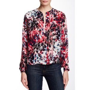 Parker Silk Button Up Blouse
